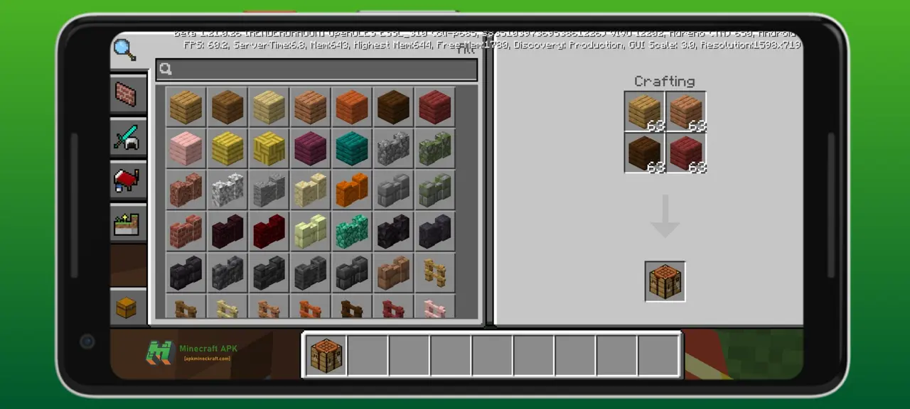Minecraft-APK-Crafting-Table-Screenshots