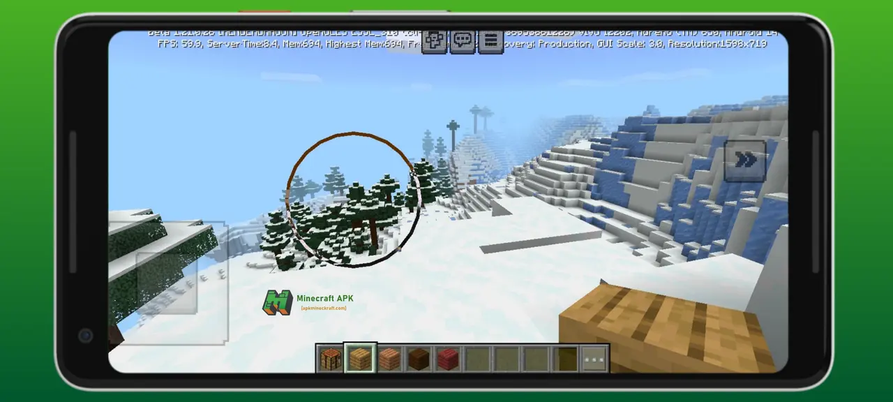 Minecraft-APK-Gameplay-Screenshot